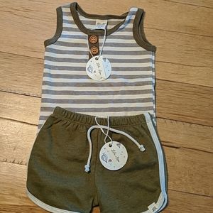 Lulu & Roo tank and shorts BRAND NEW w/tags